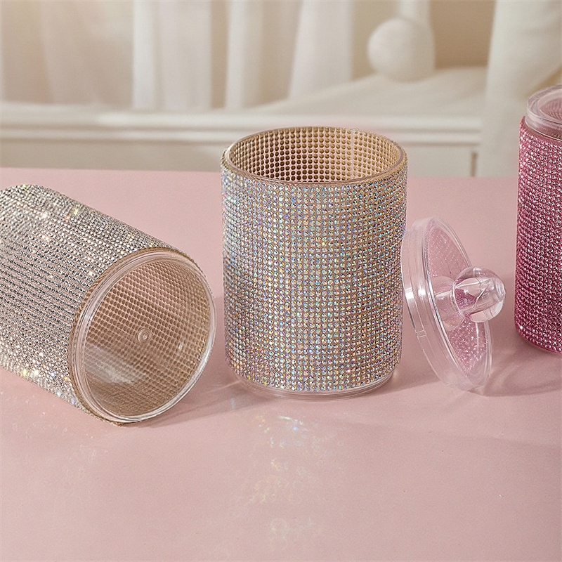Luxury Diamond Cotton Swab Sto - огляд і ціна Luxury Skincare Containers